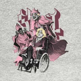 Funny Ghost Pink T-Shirt